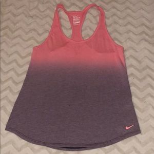 Pink/purple ombré, Nike Running Tank Top